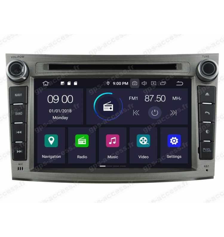 Autoradio G GPS Android 10 Subaru Legacy, Outback de 2010